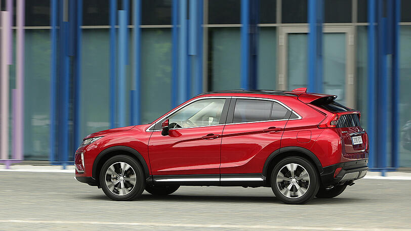 Objekt der Begierde: Der Sportverein, dem der schönste Schnappschuss vom Mitsubishi Eclipse Cross gelingt, bekommt ein Exemplar des neuen SUV geschenkt.