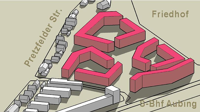Der Workshop mit Bürgerbeteiligung zur geplanten Aubinger Mitte ist am 4. April um 17.30 Uhr.