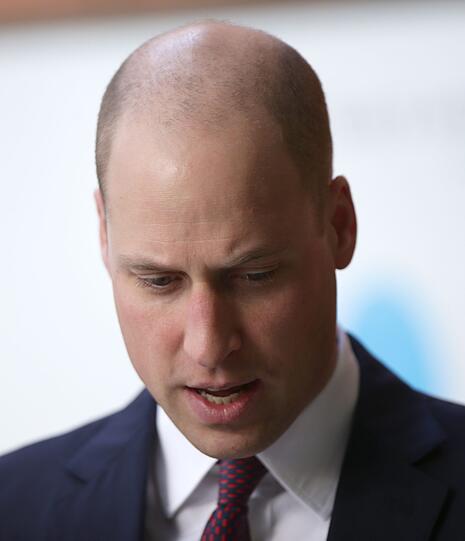 Prinz William zeigte sich am gestrigen Donnerstag mit ultrakurzen Haaren.