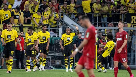 Borussia Dortmund tat sich im Heimspiel gegen den 1.FC Köln lange schwer, siegte am Ende aber 1:0.