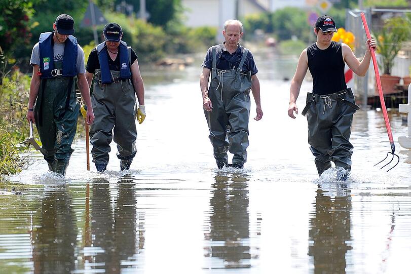 Aktuelle Bilder vom Hochwasser in Deggendorf und spezielle aus dem stark betroffenen Ortsteil Fischerdorf.