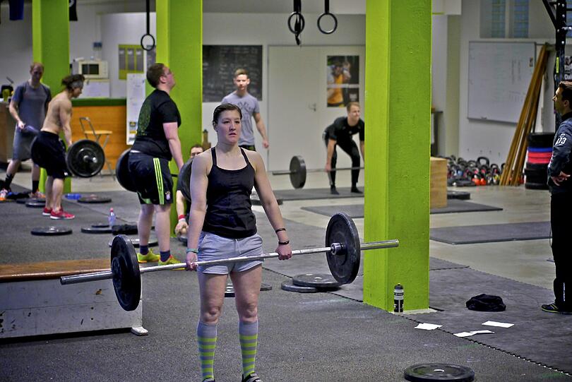Die Langhantel ist ein elementarer Bestandteil des CrossFit-Programms.