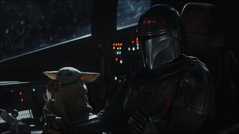 Kopfgeldjäger Din Djarin (Pedro Pascal) und "das Kind" suchen nach Baby Yodas Wurzeln.