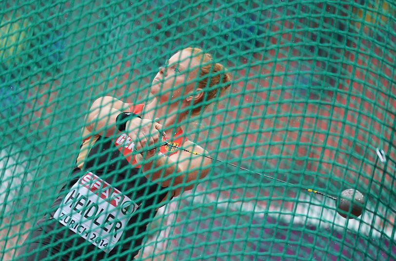 Hammerwurf-Weltrekordhalterin Betty Heidler hat sich für das Finale der EM qualifiziert.