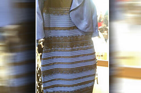Irrer Internet-Hype um dieses Kleid: Welche Farben sehen Sie? Schwarz, weiß, blau oder gold?