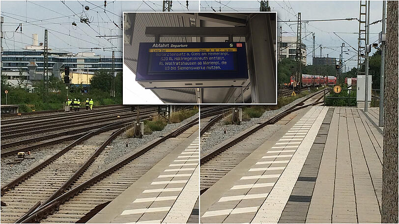 Am Heimeranplatz musste die Feuerwehr 40 Fahrgäste aus einem Zug bringen.