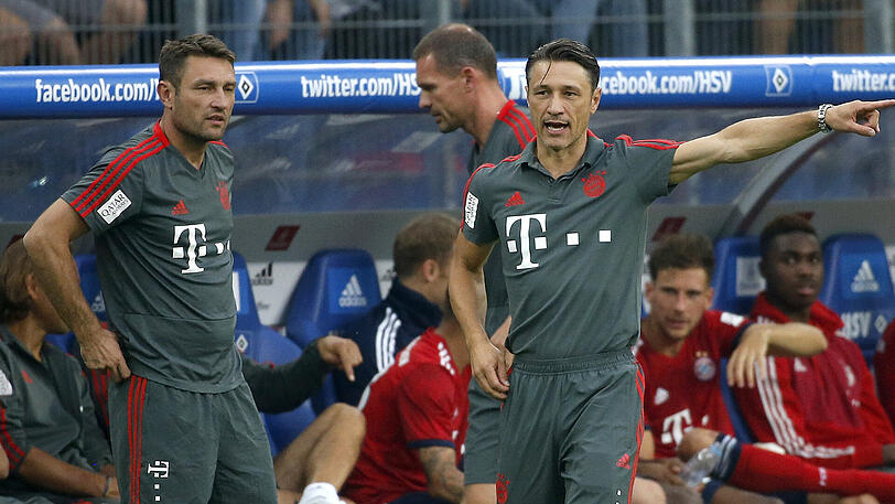 Brüdergespann für den FC Bayern: die Brüber Robert (li.) und Niko Kovac.