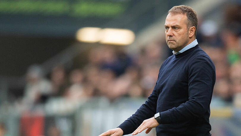 Bleibt mit seiner Mannschaft an der Tabellenspitze: Bayern-Trainer Hansi Flick. Bleibt mit seiner Mannschaft an der Tabellenspitze: Bayern-Trainer Hansi Flick.