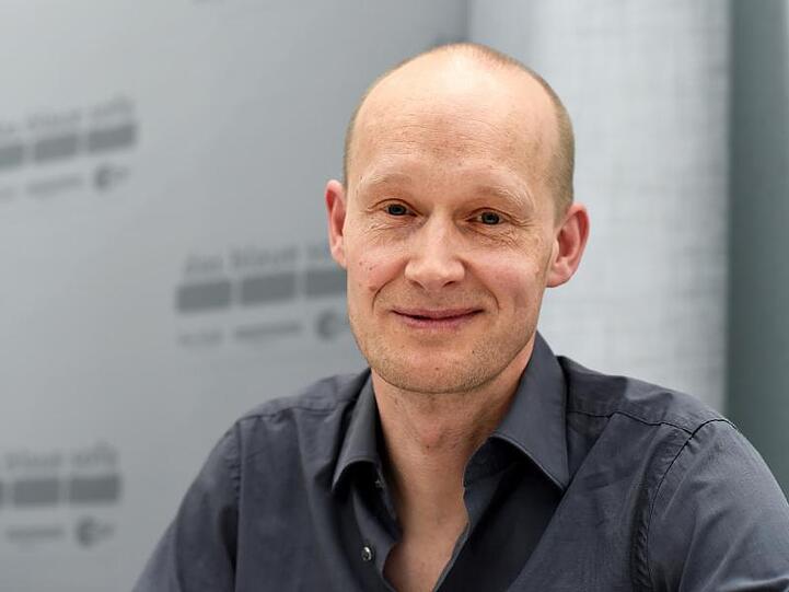 Arno Geiger auf der Buchmesse in Leipzig 2015.