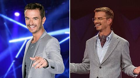 Konnten 2022 Millionen von Zuschauern mit ihren Shows begeistern: Florian Silbereisen und Joko Winterscheidt (re.).