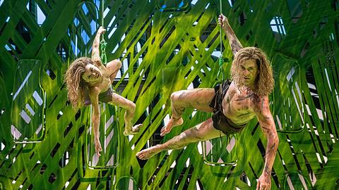 Alexander Klaws wird am 19. Dezember zum ersten Mal gemeinsam mit seinem Sohn Lenny durch den Dschungel schwingen.