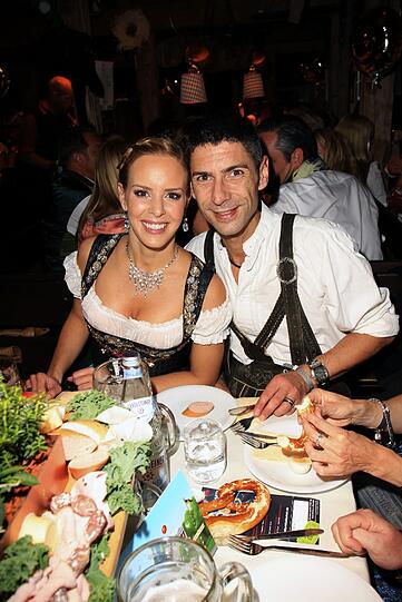 Isabel Edvardsson mit Freund Marcus Weiß