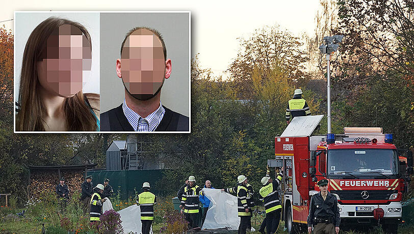 Der Fundort: In einem Keller-Verlies unter einem Wäldchen in Langwied ist die Leiche von Aline K. (30) nach vier Wochen gefunden worden. Michael P. (r. 29) steht ab Dienstag vor Gericht. Der Fundort: In einem Keller-Verlies unter einem Wäldchen in Langwied ist die Leiche von Aline K. (30) nach vier Wochen gefunden worden. Michael P. (r. 29) steht ab Dienstag vor Gericht.