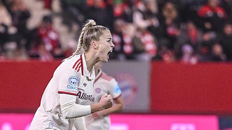 Sehenswerter Treffer gegen den HSV: Bayern-Star Giulia Gwinn. (Archivbild)