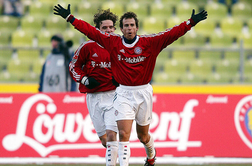 Münchner Derby TSV 1860 München gegen FC Bayern München am 15.02.2003. Die Bilder.