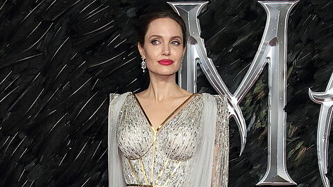 Angelina Jolie bei einer Filmpremiere in London