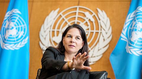 Annalena Baerbock h&auml;lt die Vereinten Nationen f&uuml;r alternativlos.