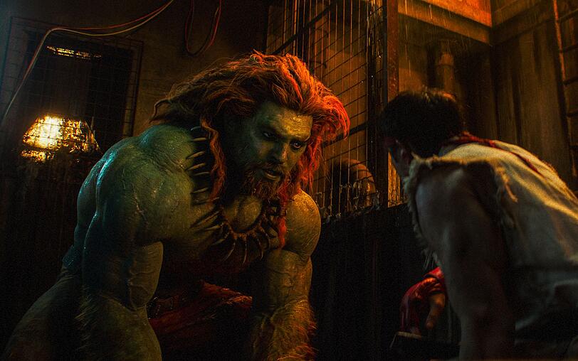 Auch Jason Momoa (links) steigt als Blanka, bekannt aus der Videospielreihe "Street Fighter", im neuen Film in den Ring. Auch Jason Momoa (links) steigt als Blanka, bekannt aus der Videospielreihe "Street Fighter", im neuen Film in den Ring.