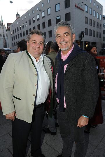 Bernhard Neumeier mit Mario Gamba