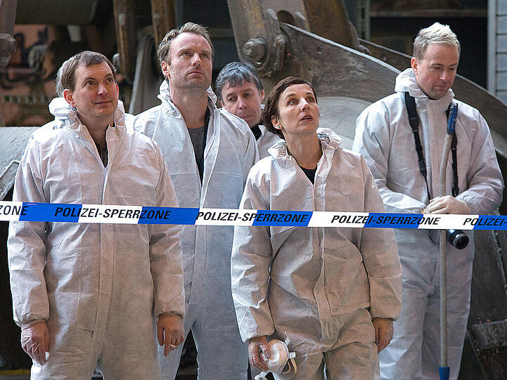 Auf der Indoor-Müllhalde wird eine Leiche gefunden. Das neue "Tatort"-Team aus Berlin ermittelt im Ersten