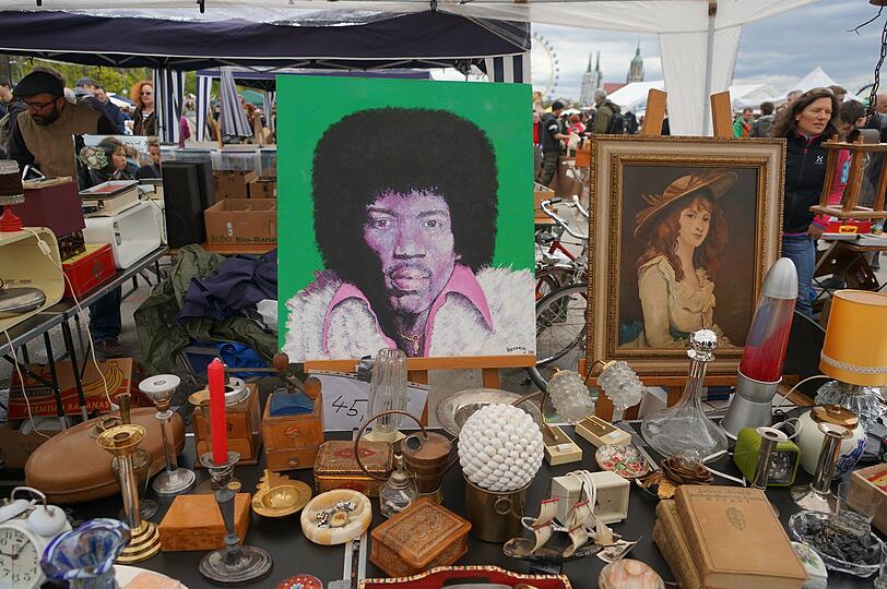 Krimskrams und Raritäten auf Bayerns größtem Flohmarkt: Die Bilder von der Theresienwiese zum Durchklicken.