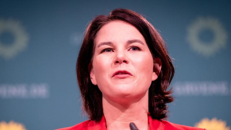 Annalena Baerbock, Bundesvorsitzende von Bündnis 90/Die Grünen und Kanzlerkandidatin der Partei.