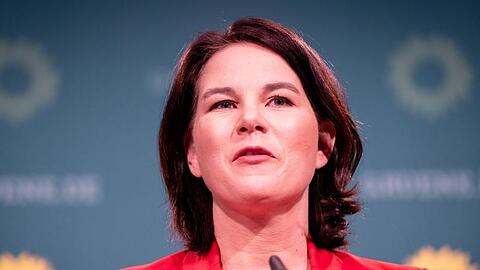 Annalena Baerbock, Bundesvorsitzende von Bündnis 90/Die Grünen und Kanzlerkandidatin der Partei.