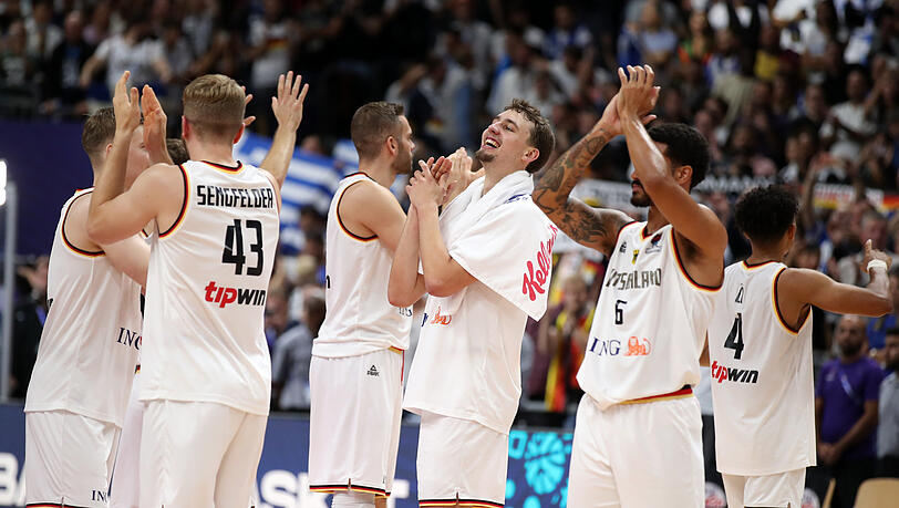 Deutschlands Basketballer haben aktuell allen Grund zum Jubeln.