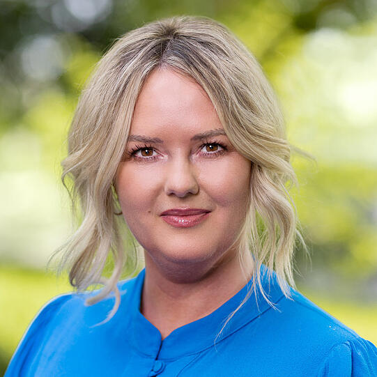 Grünen-Chefin Mona Fuchs will eine eigene Gegenfrage.