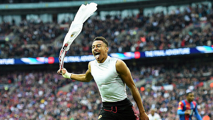Jesse Lingard schoss seinen Klub zum Titel. Jesse Lingard schoss seinen Klub zum Titel.