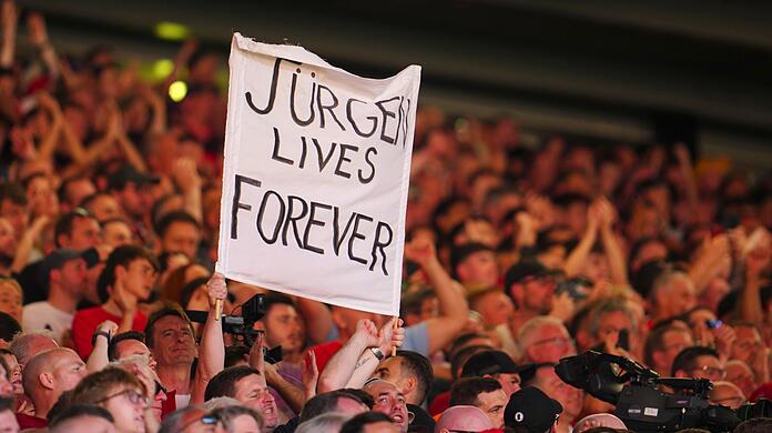 Jürgen Klopp wird von den Fans in Liverpool verehrt.