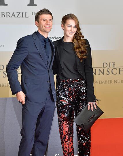 Thomas Müller und seine Lisa.
