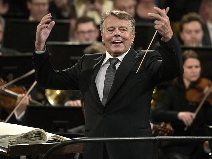 Der lettische Dirigent Mariss Jansons. Foto: Hans Punz/APA/dpa/Archivbild