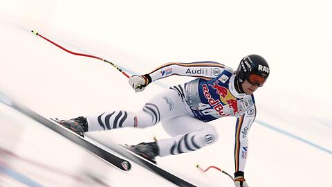 Darf nicht wie erhofft zu Olympia nach Bormio: Abfahrer Luis Vogt. (Archivbild)