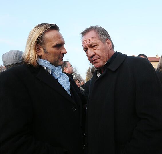 Eventmanager Gregor Leutgeb und Gastronom Hugo Bachmaier.
