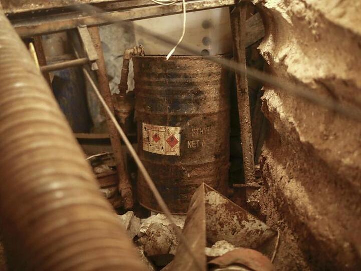 Mit großem Aufwand hatte die libanesische Schiitenmiliz Hisbollah Angriffstunnel in den Norden Israels gebaut.