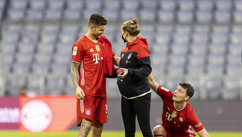 Ihr vorerst letzter Auftritt beim FC Bayern: Teammanagerin Kathleen Krüger.