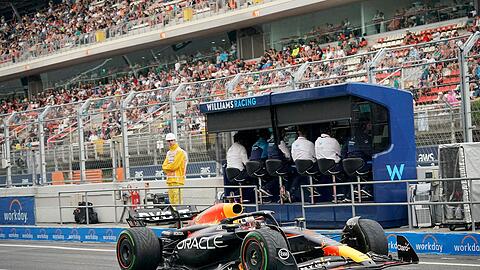 Max Verstappen fuhr in Barcelona auf die Pole Position.