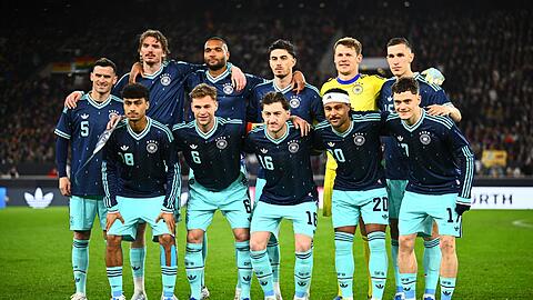 Die deutsche Nationalmannschaft tr&auml;gt ihre L&auml;nderspiele der n&auml;chsten Nations-League-Gruppenphase in Augsburg, M&uuml;nchen und Berlin aus. (Archivbild)