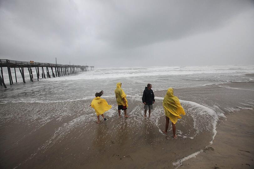 Hamsterkäufe, Evakuierungen und Milliardenschäden: Die Menschen an der Ostküste der USA bereiten sich auf den Hurrikan "Irene" vor