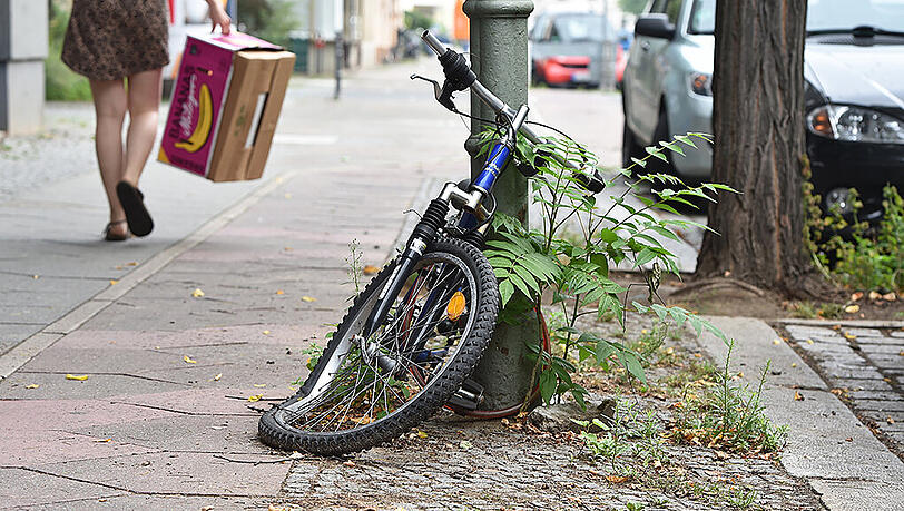 Am 19. Oktober startet die stadtweite "Schrottrad-Aktion", bei der schrottreife und nicht mehr genutzte Fahrräder in München entfernt werden. (Archivbild)