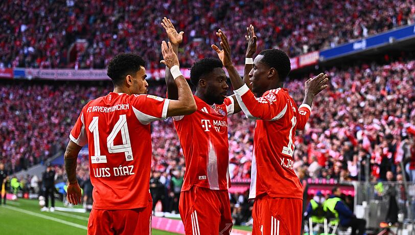 Jubeln die Bayern in Mainz auch ohne etliche Stammspieler? (Archivbild)