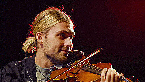 Zwischen Vivaldi und Metallica: Violinist David Garrett. Zwischen Vivaldi und Metallica: Violinist David Garrett.