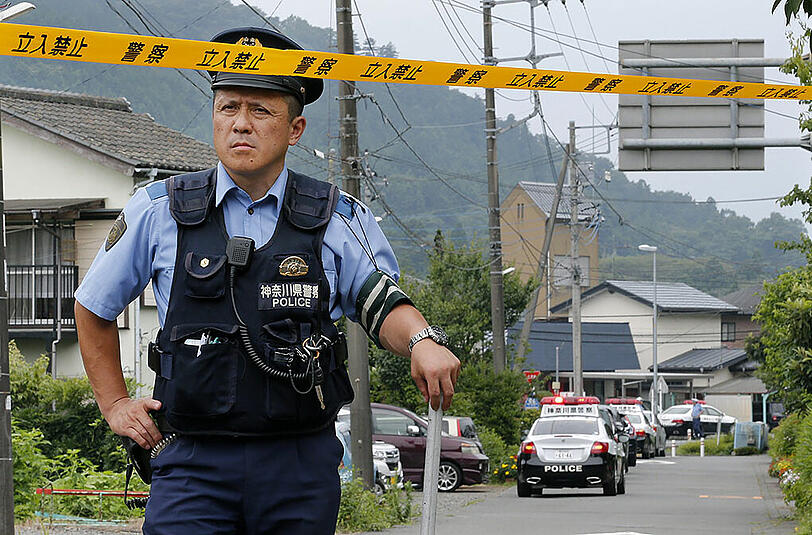 In Japan hat ein 26-Jähriger in einem Behindertenheim ein Blutbad angerichtet.