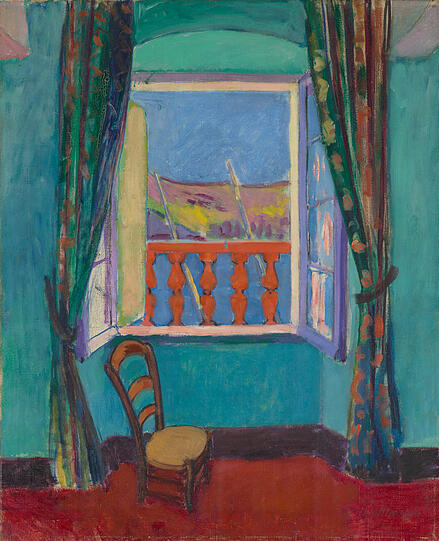 Meersons „Blick durchs Fenster“ von 1911 aus dem Lenbachhaus.