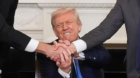 US-Pr&auml;sident Donald Trump br&uuml;stet sich immer wieder, schon mehrere Kriege und gro&szlig;e Konflikte beendet zu haben. (Archivbild)