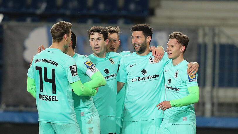 Auch ohne Sascha Mölders schlägt der TSV 1860 den 1. FC Magdeburg souverän.