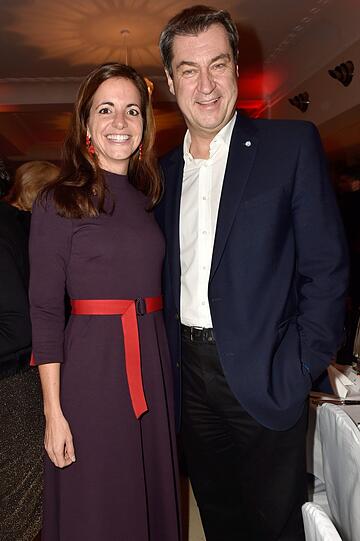 Kristina Frank und Markus Söder.
