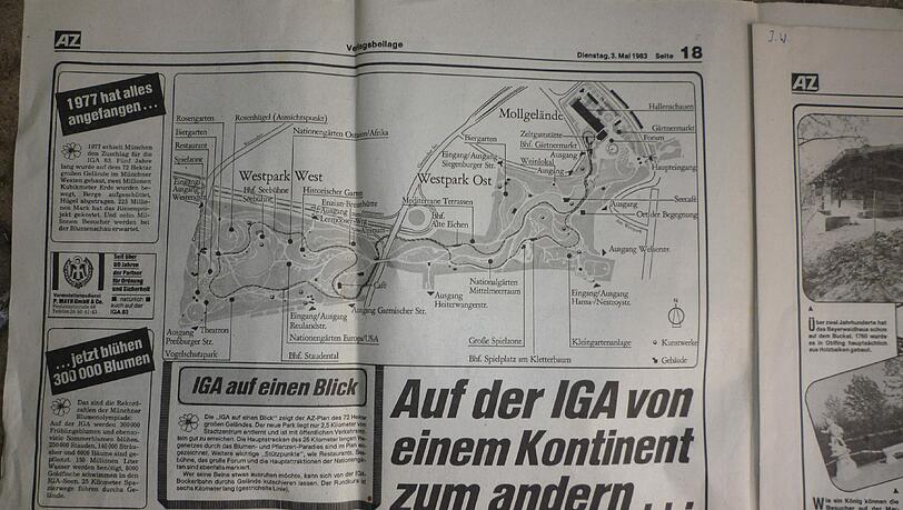 So berichtete die AZ über die Gartenbauausstellung. So berichtete die AZ über die Gartenbauausstellung.