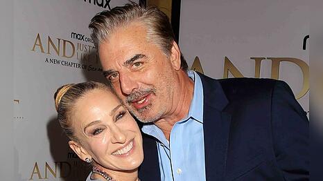 Sarah Jessica Parker und Chris Noth 2021 bei der "And Just Like That..."-Premiere in New York.